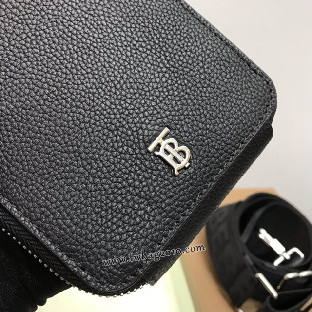 Burberry專門店新款粒紋皮革手機包保護套 巴寶莉手提袋 yxb1264